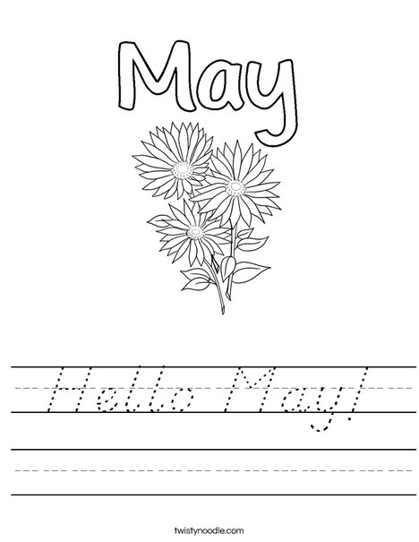 Hello May! Worksheet