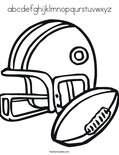 abcdefghijklmnopqurstuvwxyz Coloring Page