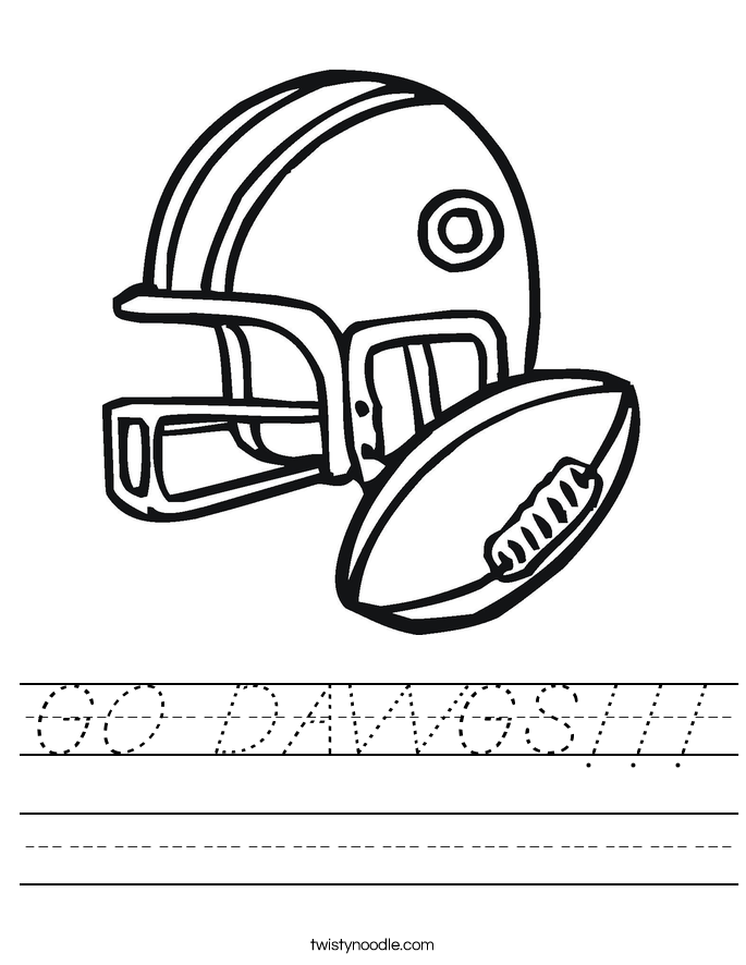 GO DAWGS!!! Worksheet