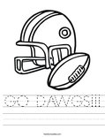 GO DAWGS!!! Worksheet