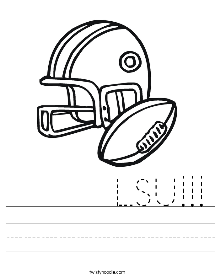       LSU!!! Worksheet