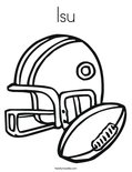 lsu Coloring Page