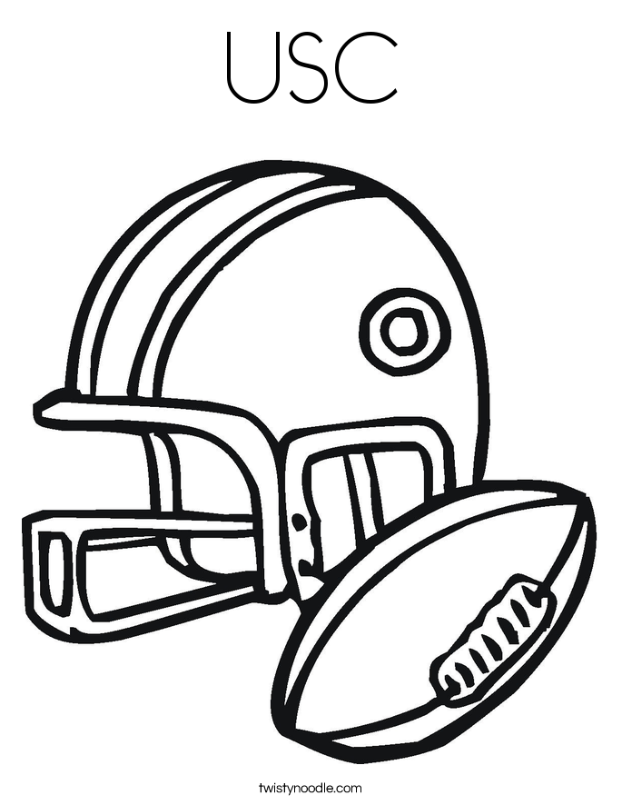 USC Coloring Page