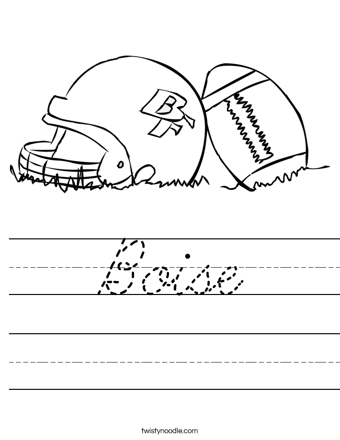 Boise Worksheet