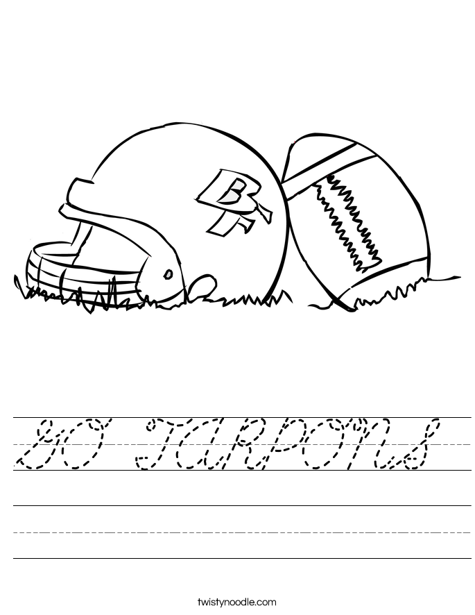 GO TARPONS Worksheet