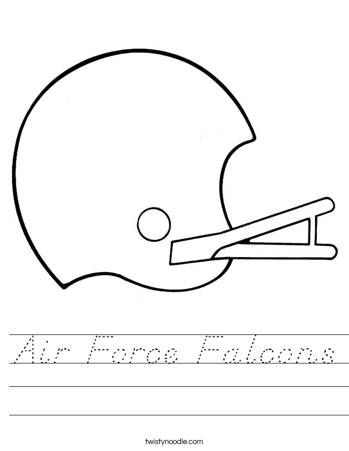 Air Force Falcons Worksheet
