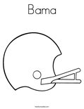 Bama Coloring Page