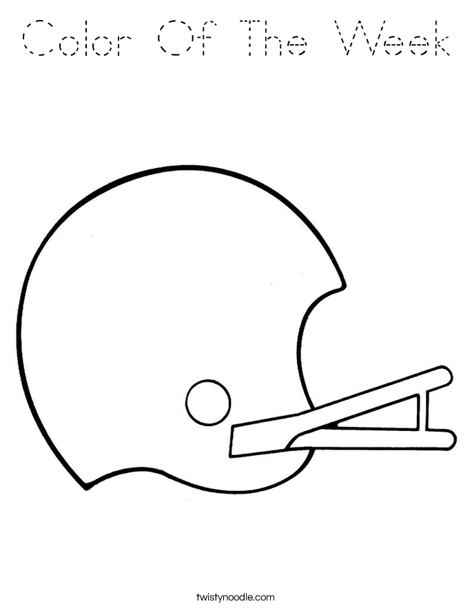 Color Of The Week Coloring Page