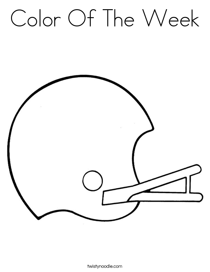 Color Of The Week Coloring Page