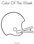 Color Of The Week Coloring Page
