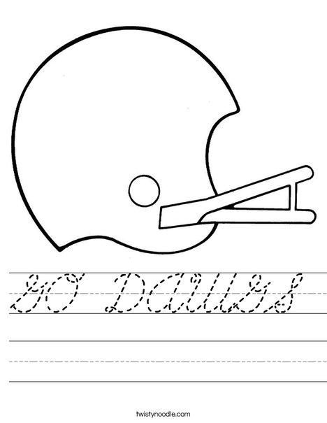 Helmet Worksheet