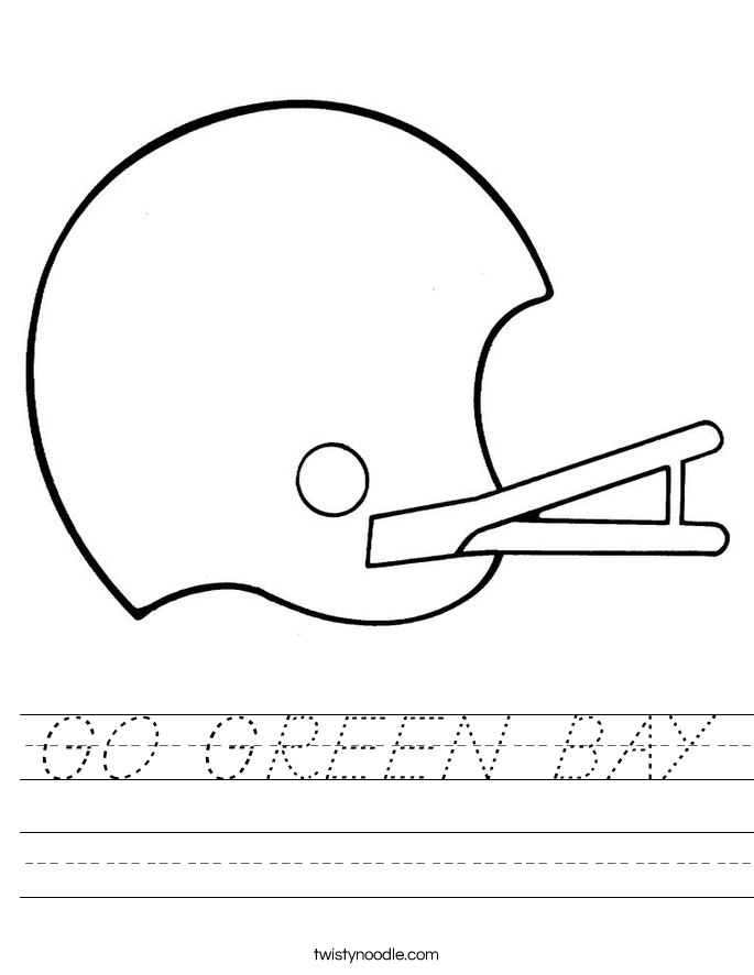 GO GREEN BAY Worksheet
