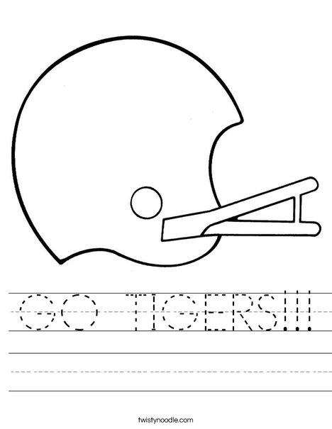 Helmet Worksheet