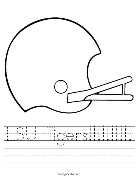 Helmet Worksheet