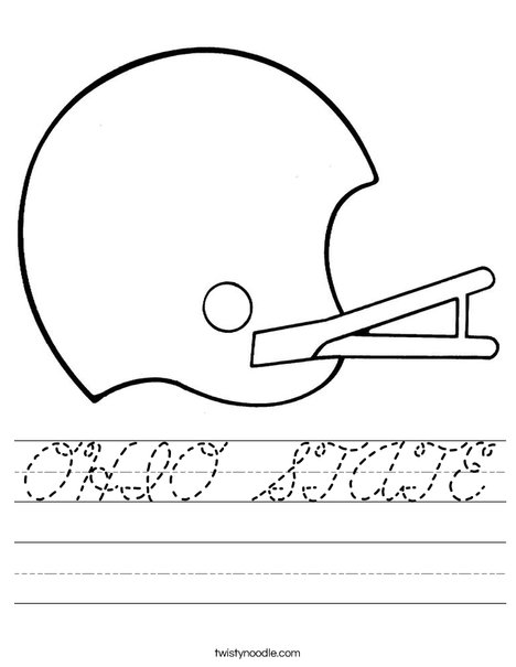 Helmet Worksheet