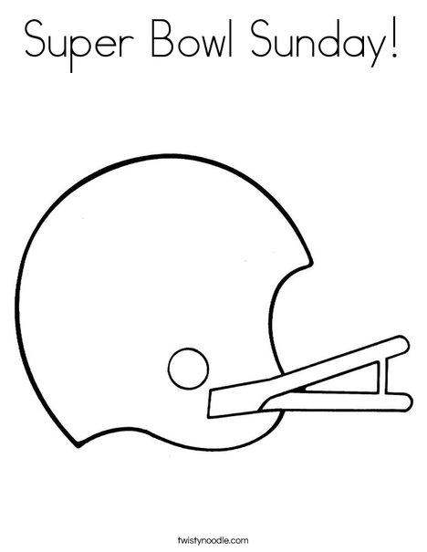 Helmet Coloring Page