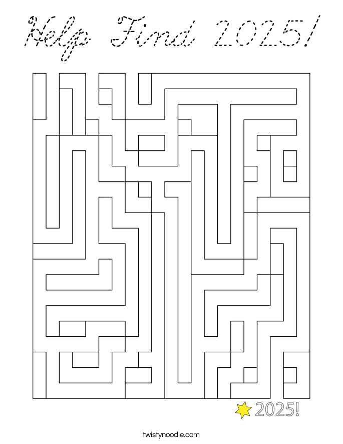  Coloring Page