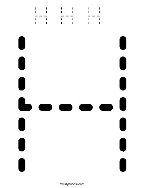 Hh Coloring Page