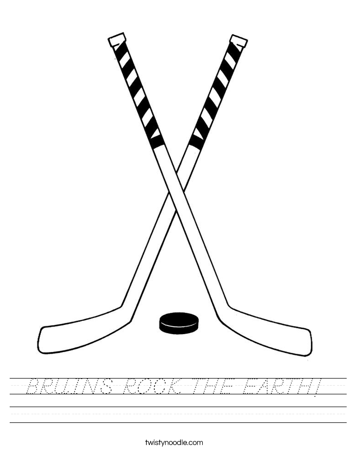 BRUINS ROCK THE EARTH! Worksheet