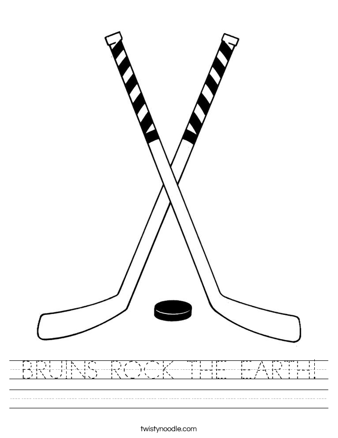 BRUINS ROCK THE EARTH! Worksheet