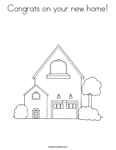 Home 2 Coloring Page