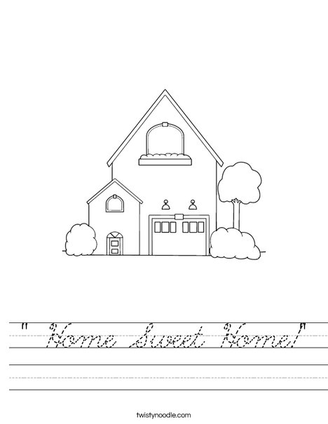 Home 2 Worksheet