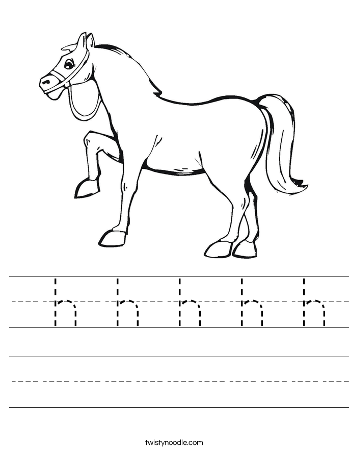  h h h h h Worksheet