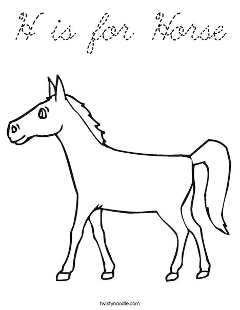 Pony Coloring Page