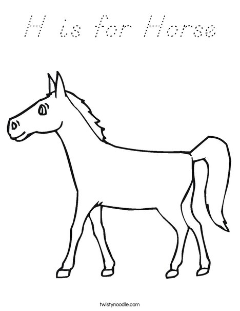 Pony Coloring Page