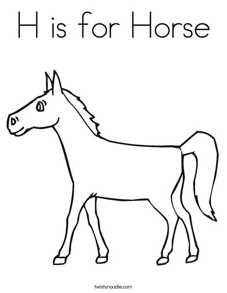 Pony Coloring Page