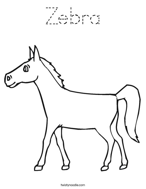 Pony Coloring Page