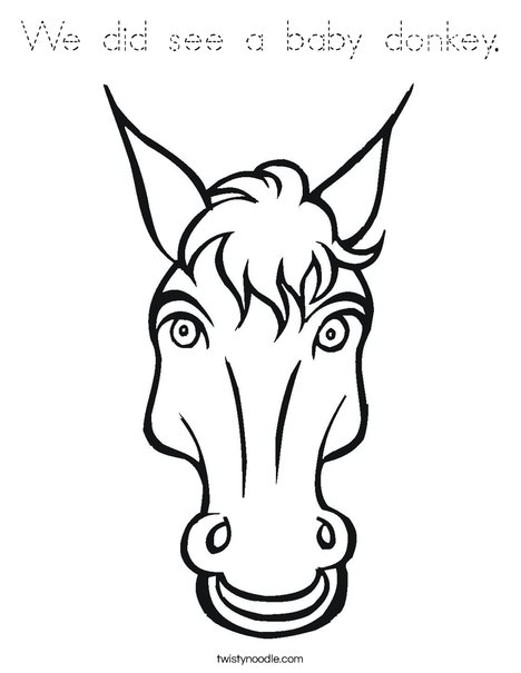Horsing Around Coloring Page