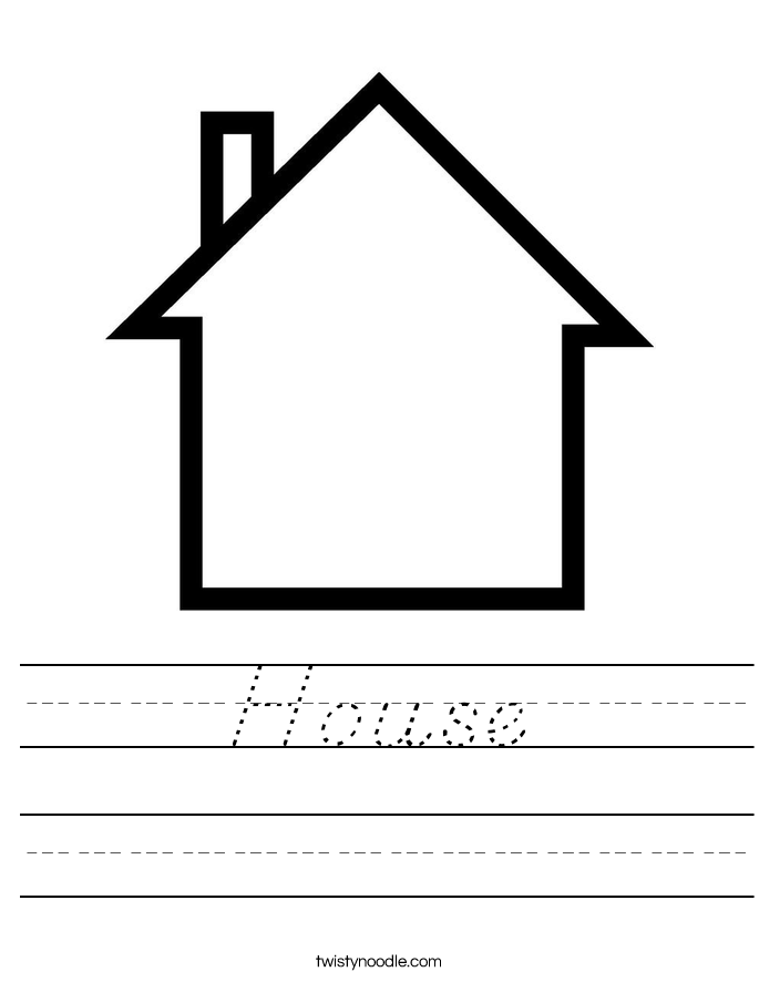 House Worksheet