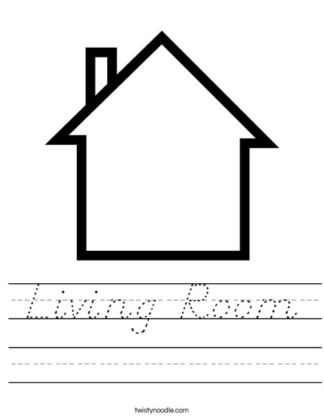 Blank House Worksheet