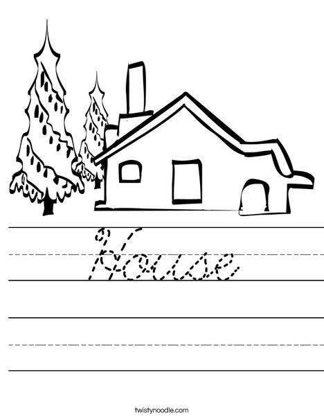 House Worksheet