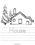 House Worksheet