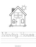 Moving House Worksheet