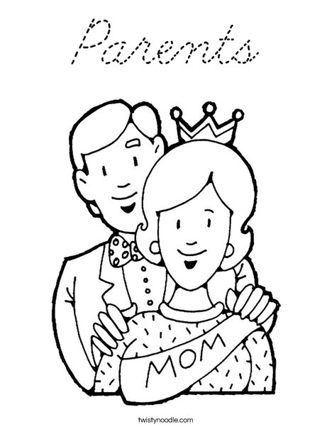 I love you! Coloring Page