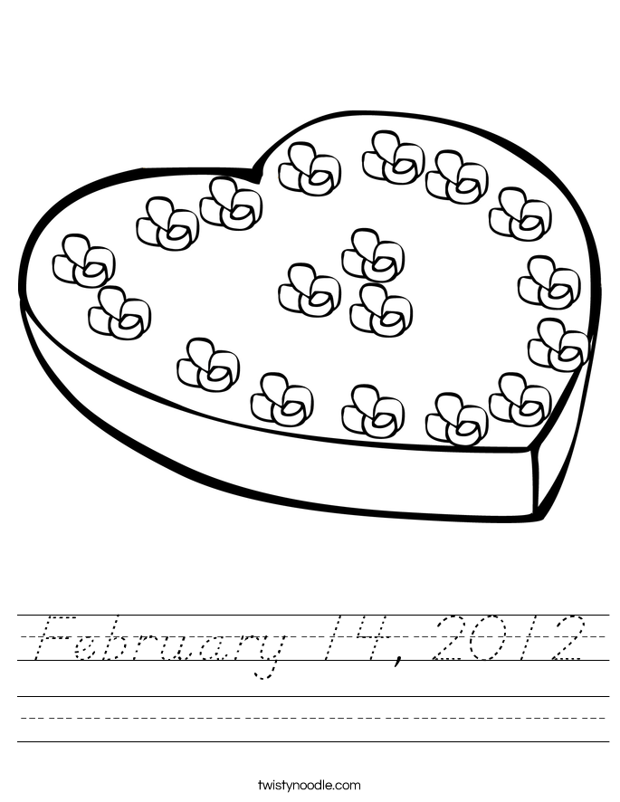 February 14, 2012 Worksheet