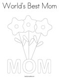 World's Best MomColoring Page