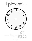I play at  Coloring Page