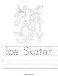 Ice Skater Worksheet
