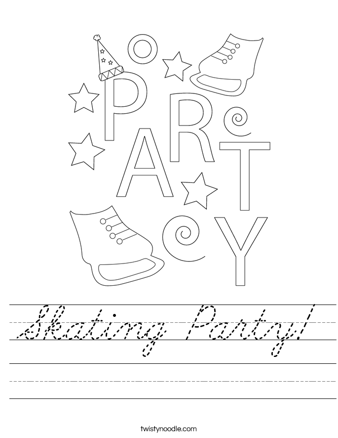 skating-party-worksheet-cursive-twisty-noodle