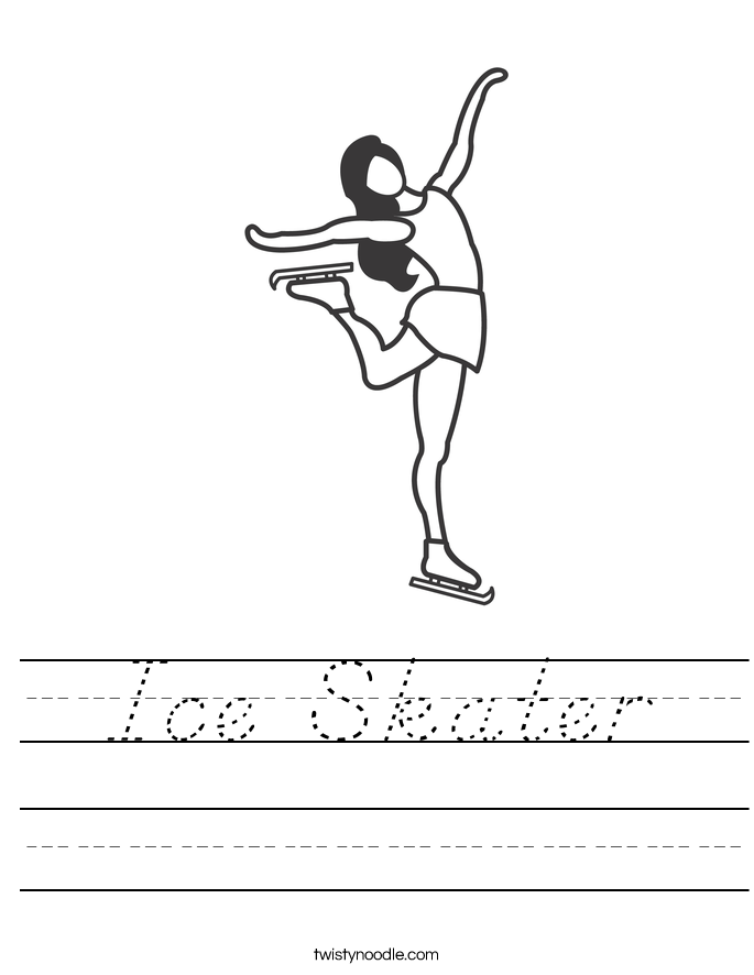 Ice Skater Worksheet