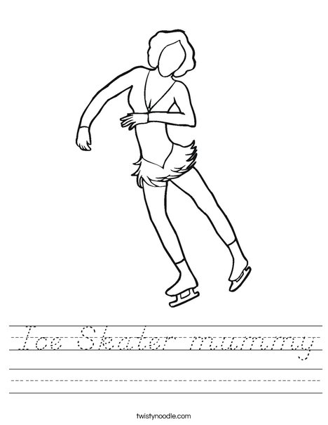 Ice Dancer Worksheet