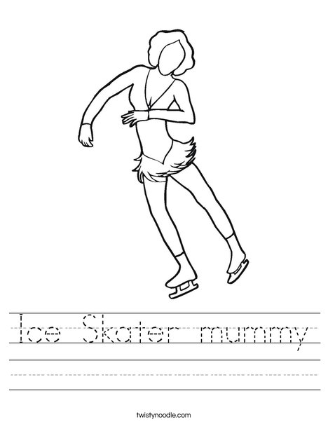 Ice Dancer Worksheet