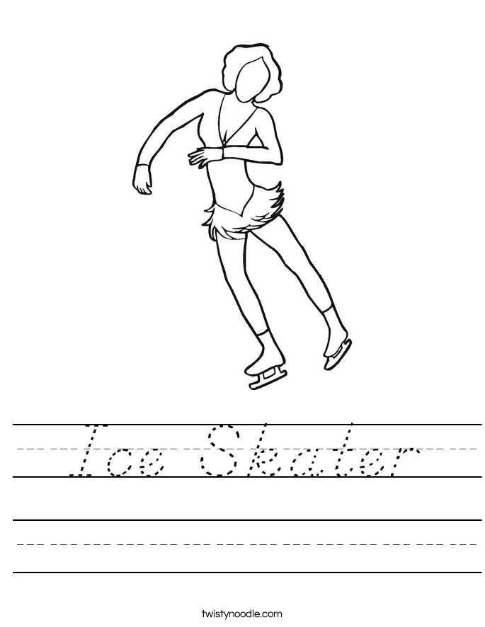 Ice Skater Worksheet
