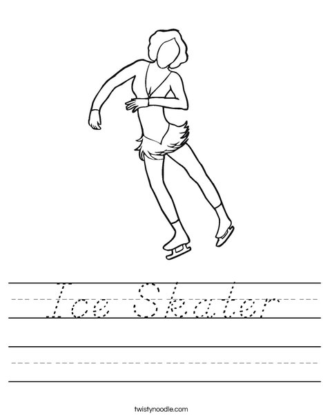 Ice Dancer Worksheet