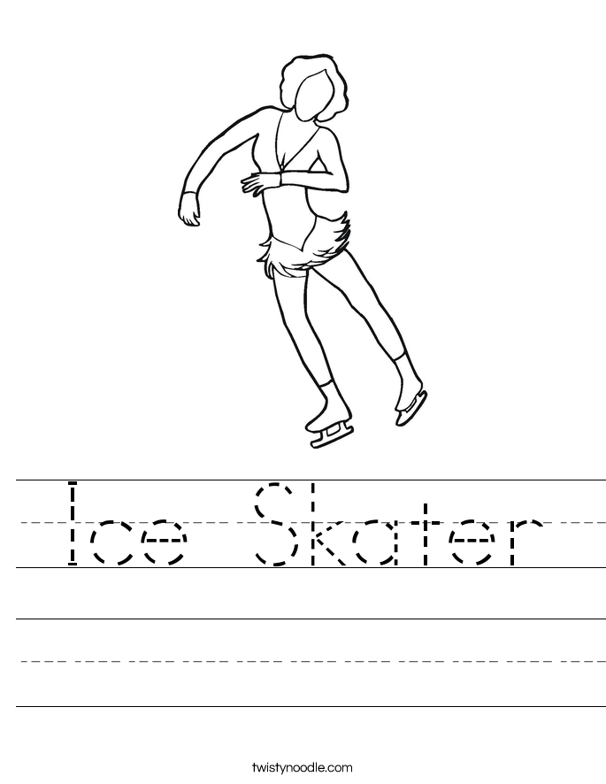 Ice Skater Worksheet