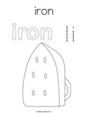 iron Coloring Page